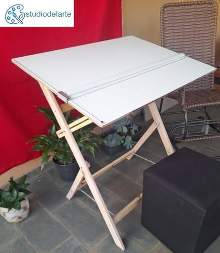 studiodelarte Mesa Para Desenho Com Régua Paralela