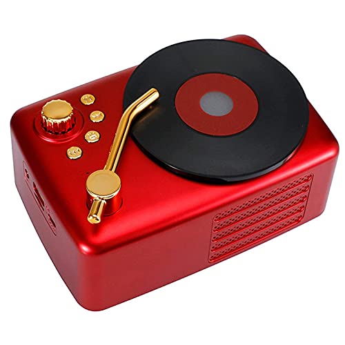 Haut-Parleur Bluetooth rétro Haut-Parleur phonographe, Platine Vinyle Portable, Prise en Charge du Mode Lecture sans Fil Bluetooth/Carte TF/AUX, créatif - Les Beatles, Paul McCartney, John Lennon, RIngo Starr, George Harrison Haut-Parleur Bluetooth rétro Haut-Parleur phonographe, Platine Vinyle Portable, Prise en Charge du Mode Lecture sans Fil Bluetooth/Carte TF/AUX, créatif