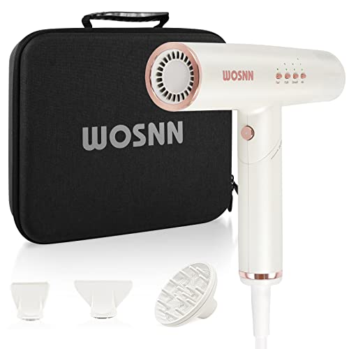 Compact Travel Hair Blow Dryer With Diffuser,Foldable Hair Dryer With 110,000 Rpm Brushless Motor,Portable High Speed Blower Quiet Fast Drying Hair Dryer With 200 Million Negative Ions For Men&Women #TOP1
