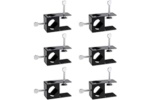 Secure Your Torch: Universal Pole Holder Deck Clamp for Outdoor Ambiance