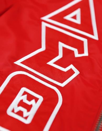Delta Sigma Theta Bomber Jacket Red4