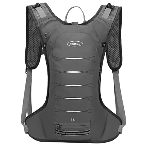 LOCAL LION Fahrradrucksack 3L Trinkrucksack Laufrucksack Herren Ultraleicht Cover