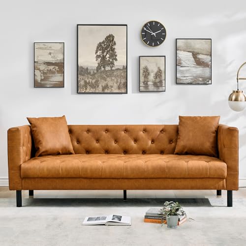 GarveeTech Modern Chesterfield 3-Seater