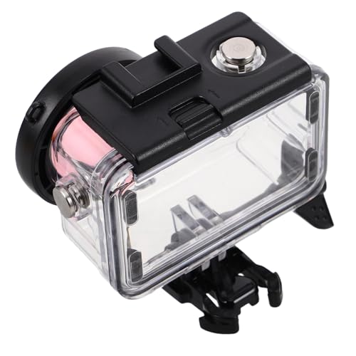 Carcasa para cámara digital contra humedad usando estuche transparente de buceo estanco