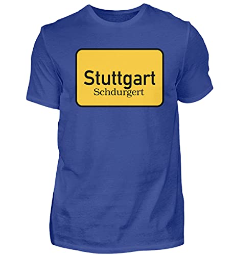 T-shirt pour homme Stuttgart Schdurgert bleu le cadeau XL parfait