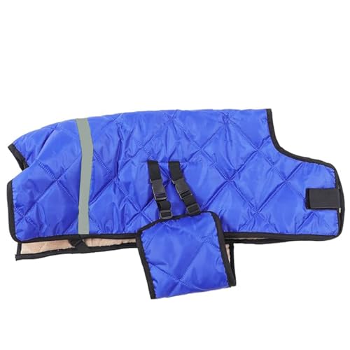 Manta para terneros ajustable e impermeable: abrigo de invierno para cabras 3