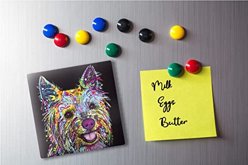 Enjoy It Pet Magnet, Yorkie Featuring The Pop Art Of Dean Russo - Measures 2.5" #TOP4