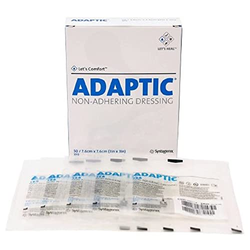Systagenix Adaptic Non-Adhering Dressing 3 x 3 (Pack of 5)