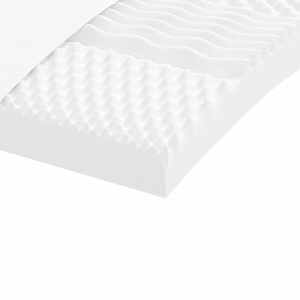 Cama Gigogne 100 x 200 cm con colchón gris claro | Sofá Convertible 2 en 1, tejido duradero, estructura de madera y metal, para salón o dormitorio