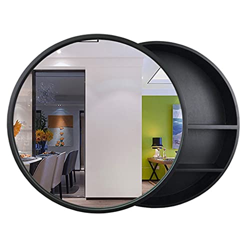 Black Vintage Bathroom Mirror Smart Home Bath