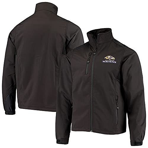Dunbrooke NFL Men's Navy Softshell Fleece Full-Zip Jacket
