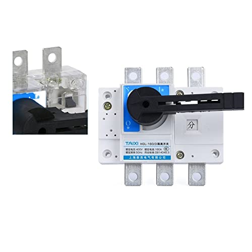 Interruptor de transferencia de aislamiento manual HGL-63 de bajo voltaje 3P 4P 3