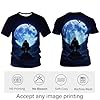 Blissboy Funny Japanese Samurai T-Shirt Novelty Short Sleeve Crewneck Shirt - Image 4