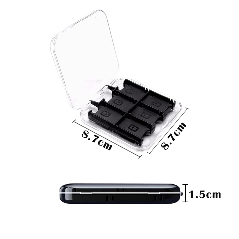 Miniatura 6 de UDEE Game Storage Case for 12 Nintendo Switch Games, Game Cards or TF Card,Switch Accessories,Portable Switch Game Memory Card Storage