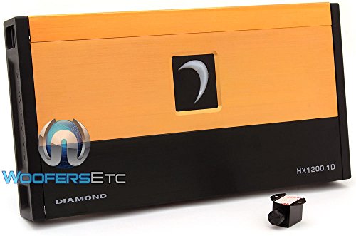 Diamond Audio HX1200.1D Monoblock 1200 Watts RMS Class D Full Range HEX Series Amplifier