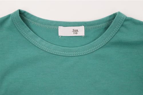 Image of Toddler Girls Ruffle Sleeve T-Shirt Plain Tank Tops Basic Blouse for Girl