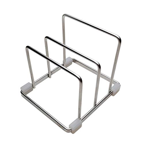 Soporte de rejilla para tablas de cortar de acero inoxidable LENITH pequeño miniatura 5