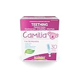Boiron Camilia Baby Teething Relief Medicine, 30 unit-doses. Camilia relieves pain, restlessness, irritability and diarrhea due to teething. Benzocaine-Free and Preservative-Free with Natural Active Ingredient,No Sugar, No Dye. 1 to 30 months Day and night use Boiron Camilia Baby Teething Relief Medicine, 30 unit-doses. Camilia relieves pain, restlessness, irritability and diarrhea due to teething. Benzocaine-Free and Preservative-Free with Natural Active Ingredient,No Sugar, No Dye. 1 to 30 months Day and night use