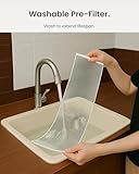 SwitchBot Air Purifier with Night Light, CADR 400m³/h for up to 83㎡, 3-Layer Filtration System removes 99.97% of pollutants, 20dB Sleep Mode, Supports Alexa&App Control, Chew-Proof Wire ideal for Pets - Image 5