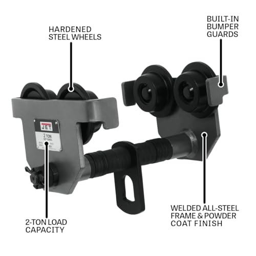 JET 2-Ton Manual Trolley (2-HDT)
