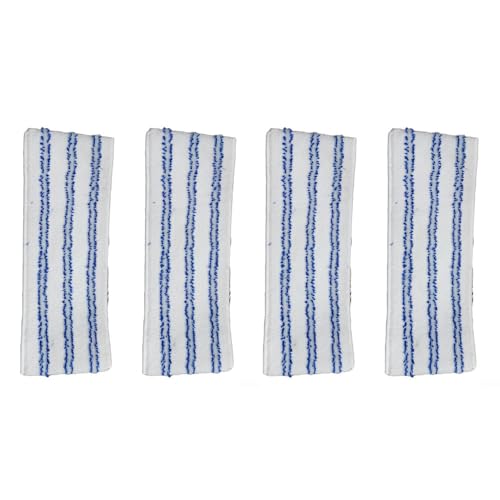 YUETTYY Serpillère en microfibre, lot de 4 serpillères en microfibre pour kit Polti Vaporetto, brosse Vaporflexi, Eco Pro 3.0, outils de nettoyage