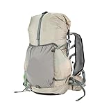 30L Black Multipurpose Hiking Backpack CY1050 – Fastpacking Pack For Climbing & Trekking(LIGHT GRAY)