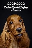  2021-2022 Cocker Spaniel Inglese Agenda Settimanale: 152 Pagine  Dimensioni DIN A5  Pianificatore  26 Mesi  Calendario  Diario  Cane  In Italiano