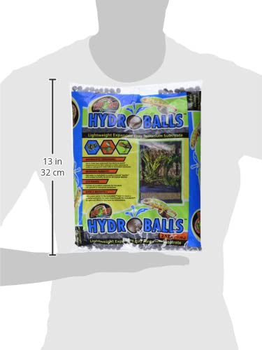 Zoo Med Hydroballs Lightweight Expanded Clay Terrarium Substrate, 2.5 Pounds #TOP3