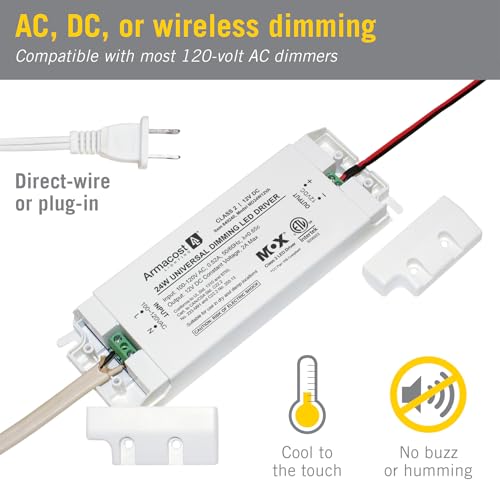 Image of Armacost Lighting 24-Watt Universal Dimmable 12V DC LED Driver TRIAC 840240N