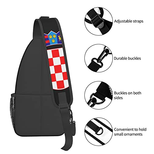 Mochila bandolera unisex para senderismo miniatura 6