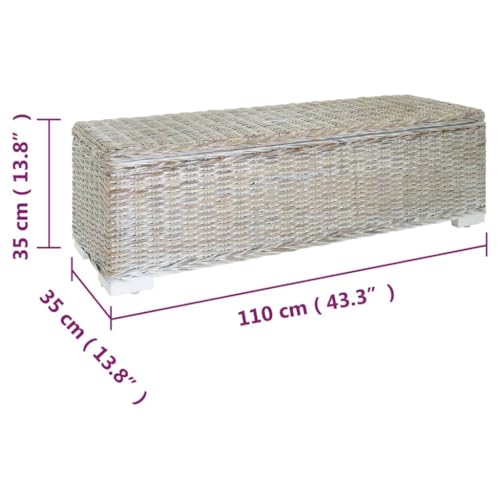 Banc coffre de rangement blanc pour optimiser un couloir