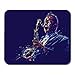 Produktbild Mauspads Instrument Black Trumpet Jazz Saxophon Player für Musik African Mouse Pad für Notebooks, Desktop-Computer Matten Büromaterial