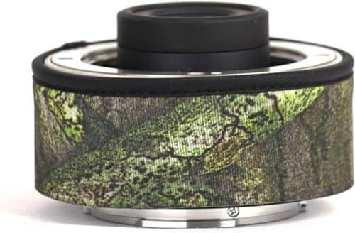 CHASING BIRDS Manteau de protection imperméable pour téléconvertisseur Canon RF 1.4X 2.0X - Housse de protection imperméable (camouflage feuille verte, 2.0X (extension RF 2X))