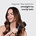 Tangle Teezer Large Ultimate Detangler Hairbrush for Wet & Dry Hair, Eliminates Knots & Reduces Breakage for Long, Thick, & Curly Hair Types, Black Gloss