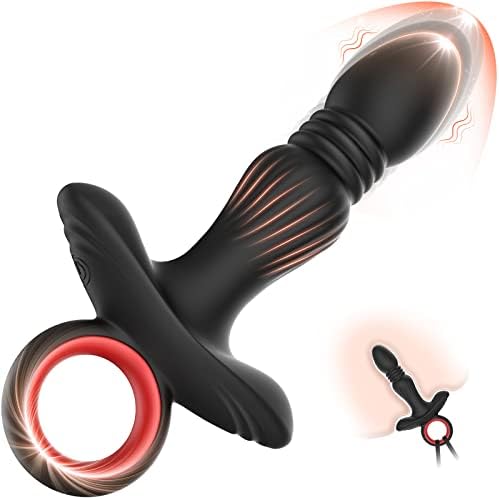 Sex Toys for Men Prostate Massager - Adult Toys Vibrator for Mens Vibrating Butt Plug with 7 Vibration Modes, Male Sex Toy Butt Plug Dildo Vibrators, Anal Plugs for Man Couples Adult Sex Toys & Games