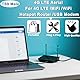 Bingfu 4G LTE Antenne 3dBi Externe TS9 Antenne (2 Stück) Kompatibel mit 4G LTE MiFi Mobil WiFi Hotspot Router USB Modem Nighthawk AC785 AC790 AC810 LB2120 Huawei ZTE