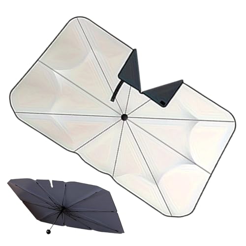 Protector parasol para parabrisas de coche SUV y sedán con cobertura reforzada contra el calor