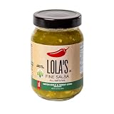 Lola's Fine Hot Sauce - Hatch Chile & Sweet Corn Fine Salsa | All-Natural, Gluten-Free, Non-GMO, Pla