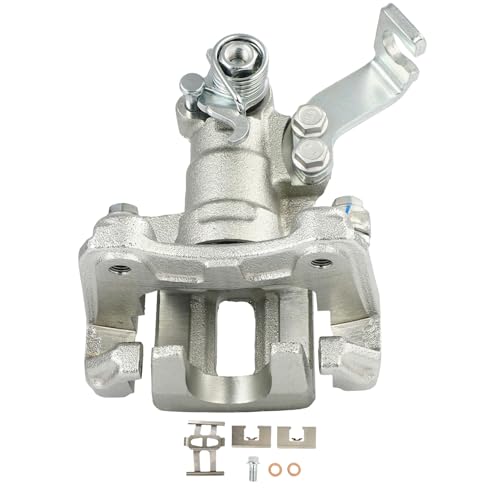 Image of 19B3496 Rear Left Disc Brake Caliper w /Bracket