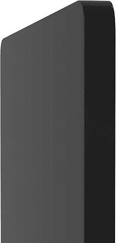 Miniatura 9 de HOMCOM Espejo de pared rectangular de 40 x 30 pulgadas, espejo de pared rectangular con marco de aluminio, espejo decorativo con tecnología flotante