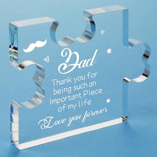 Image of Heart shaped plaque gift (Dad)