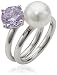 Produktbild Adriana Damen-Ring Süßwasser Zuchtperlen purple rain 925 Silber Rainbow RAR-V-Gr.56