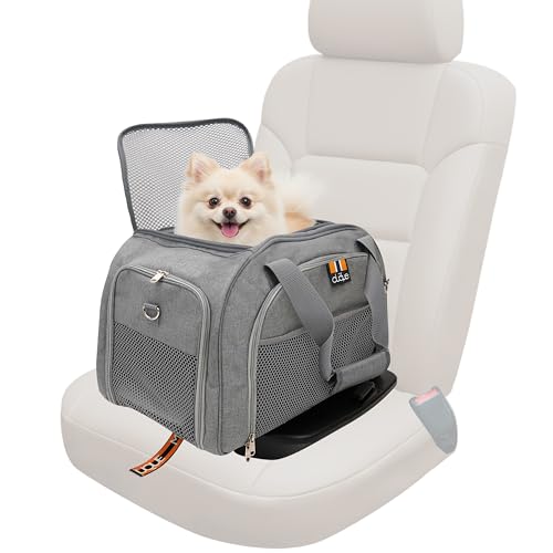 MY DUQUE CAR-GO 2-in-1-Set – ISOFIX-Basis mit multifunktionaler Transportbox für Haustiere. Einfache Installation im Auto, Zugang von Oben, vorne und hinten, erweiterbar, ideal für Lange Reisen.