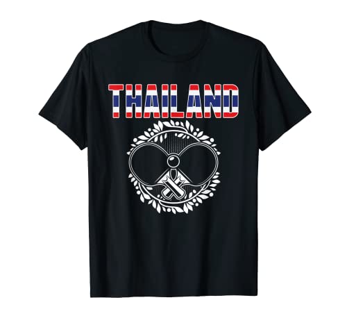 Maillot Thaïlande Proud Thailand pour les amateurs de tennis de table – Ping Pong thaïlandais T-Shirt