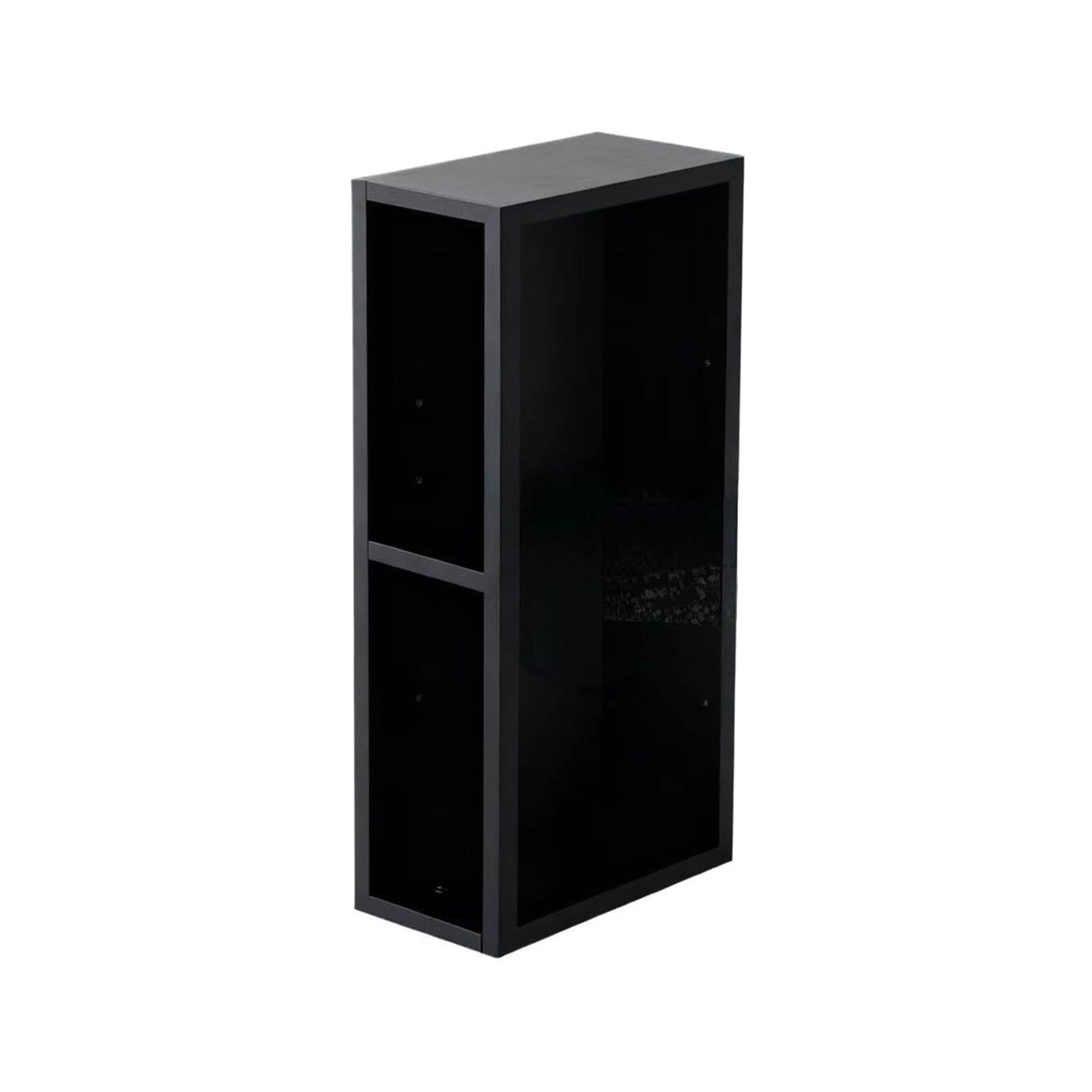 ZYYANSHOP Bookshelf Narrow Freestanding Wooden Bookshelf Kitchen Minimalist Crevice Storage Unit(Black)