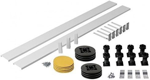 UKtapstores RISER KIT PLINTH FEET LEGS EASY PLUMB FOR SQUARE SHOWER ENCLOSURE STONE TRAY
