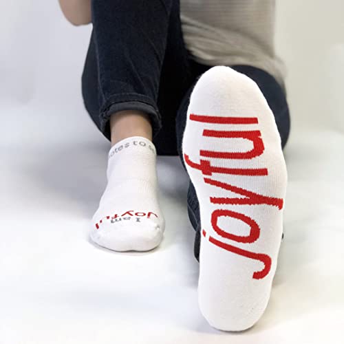 Image of notes to self Socks - Daily Affirmations, Inspirational Socks for girls & boys