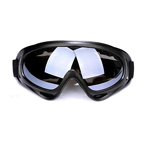 KKmoon Óculos de proteção ao ar livre para bicicleta X400 para motocicleta à prova de vento para pas