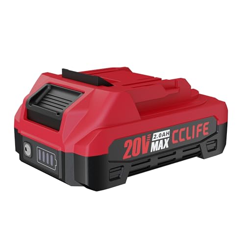 20V System Akku 2 Ah (2000mAh) Lithium-Ionen-Akku Professional 20V Akku für Elektrowerkzeuge sicherer und Leichter Einsatz