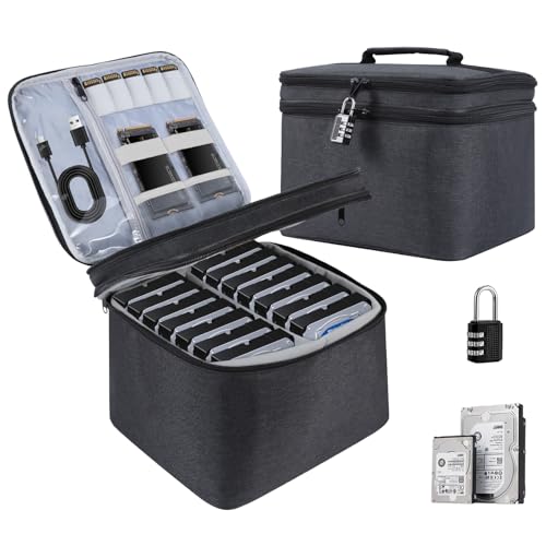 Portable 3.5 HDD Hard Drive Storage Case